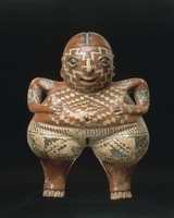 © Statuette feminine. Chupicuaro culture, Acambaro, 600-200 BCE. Musée du quai Branly, Paris